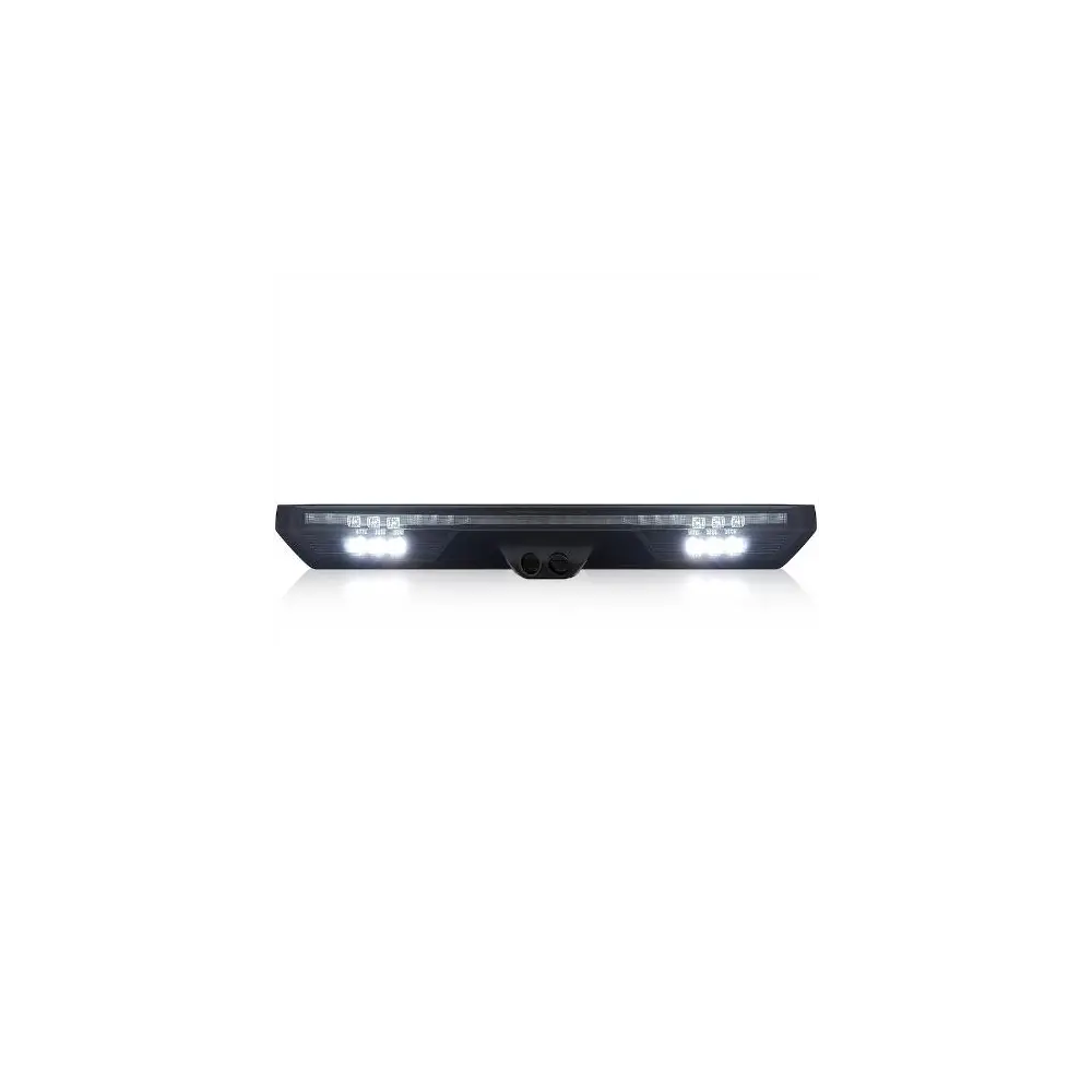 Red LED Third Brake Light (Smoke Lens) w/ Cargo Light - REC264101CAM2BK